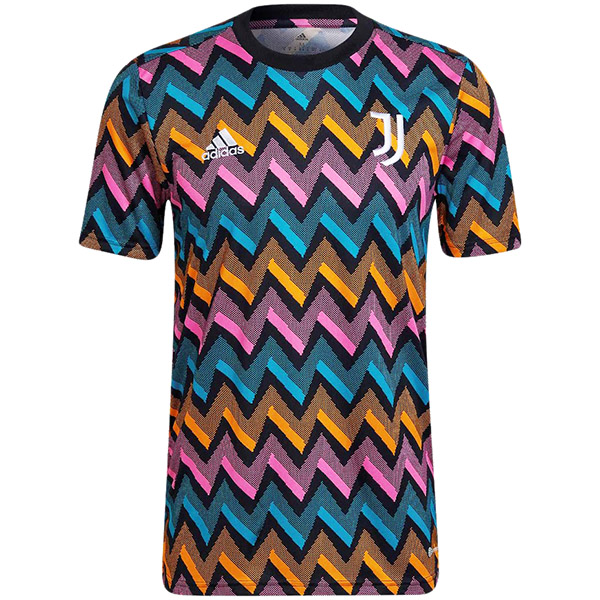 Juventus pre-match training soccer jersey match uomo Imagination sportswear maglia da calcio ondulazione 2022-2023